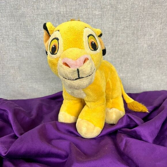 Disney Simba Lion King Plush Stuffed Animal 8" Cub - Picture 2 of 5